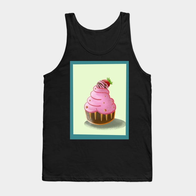 Strawberry Pancake Tank Top by MarMi